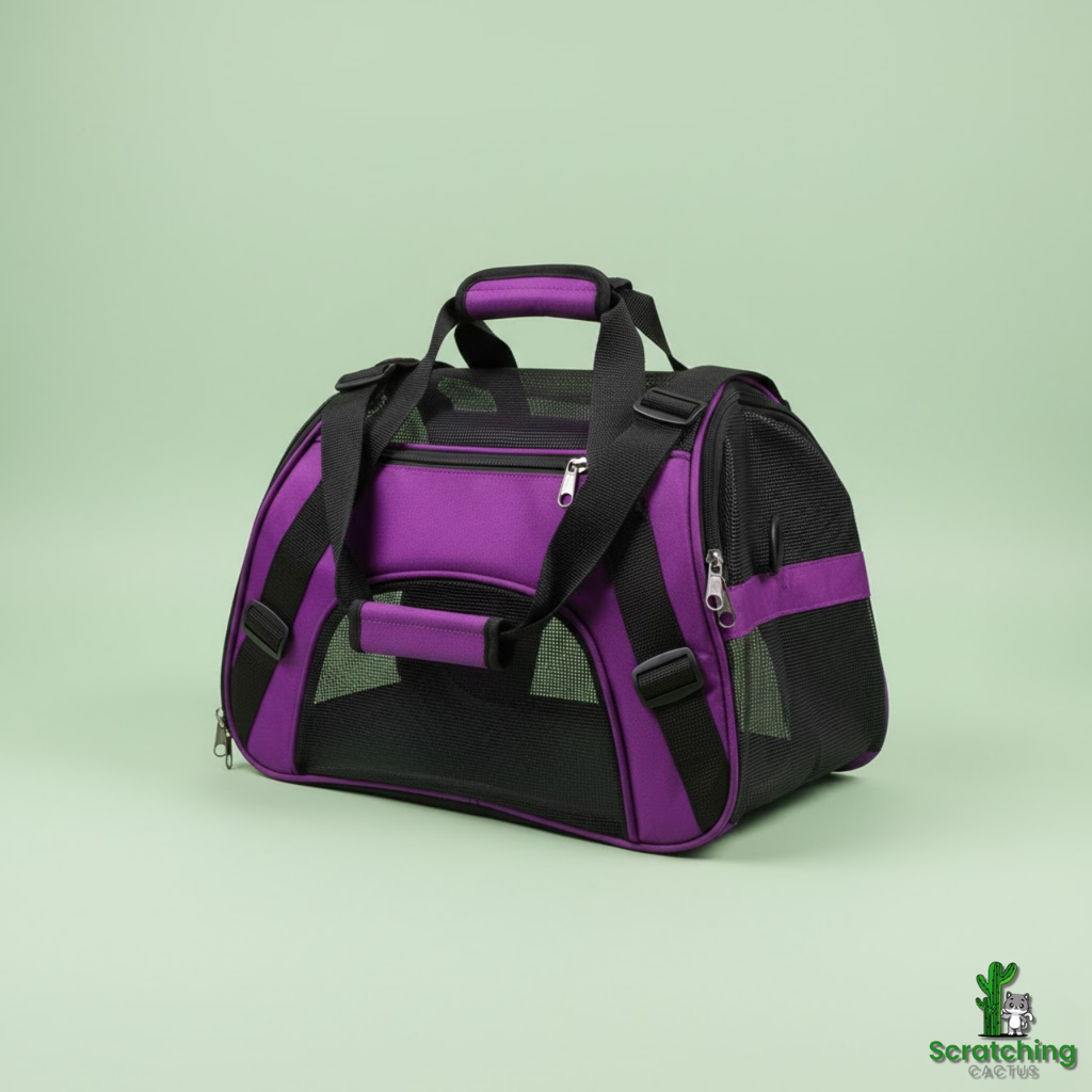 Portable Breathable Pet Travel Carrier Bag for Cats & Small Dogs