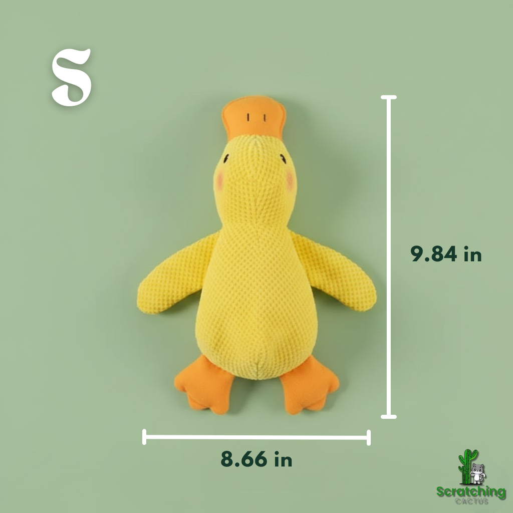 Stomping Duck Toy – Bite-Resistant, Teeth-Cleaning Interactive Plush